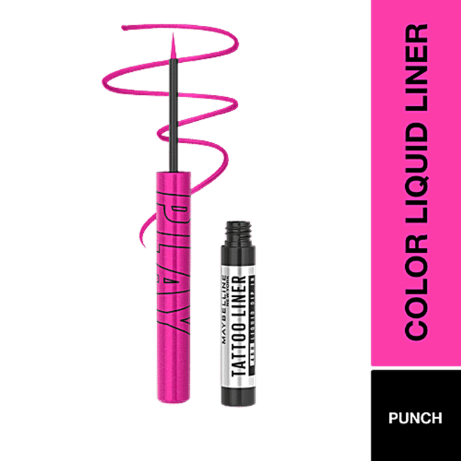 Maybelline Tattoo Play Liquid Eyeliner Pink 2.1ml
