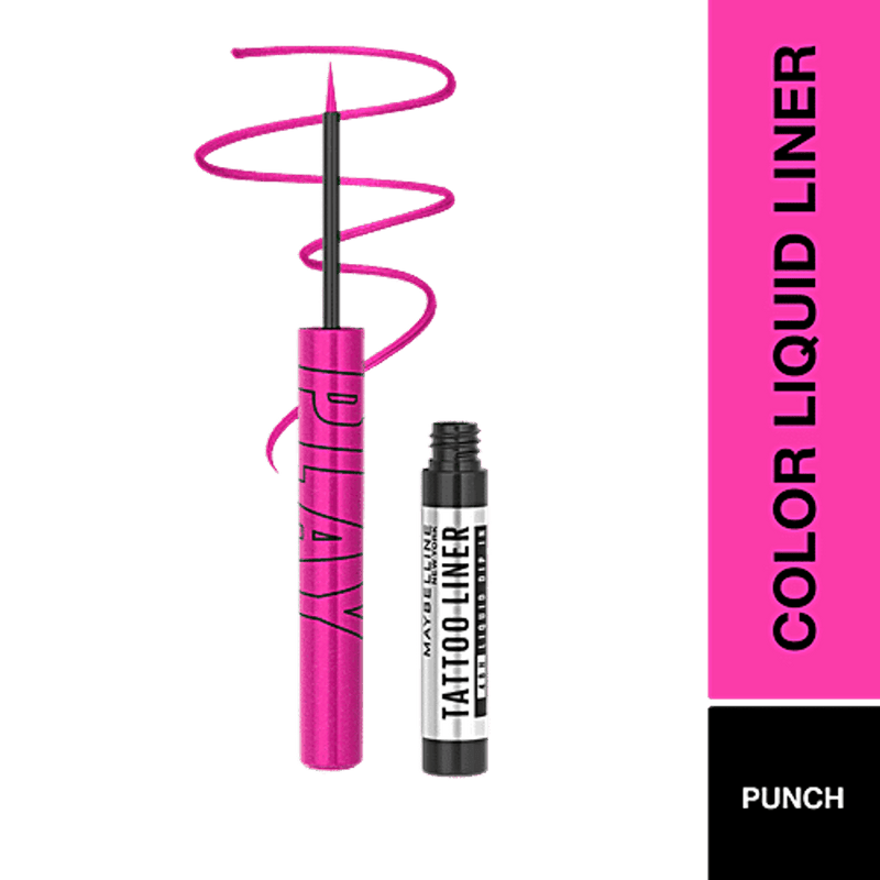 Maybelline Tattoo Play Liquid Eyeliner Pink 2.1ml