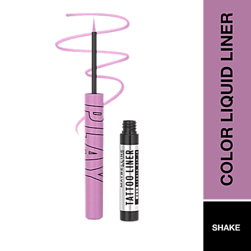 Maybelline Tattoo Play Liquid Eyeliner Purple Shake 2.1ml