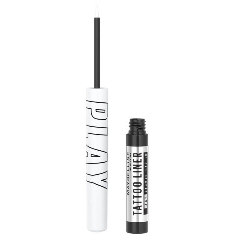 Maybelline Tattoo Play Liquid Eyeliner White Defend 2.1ml