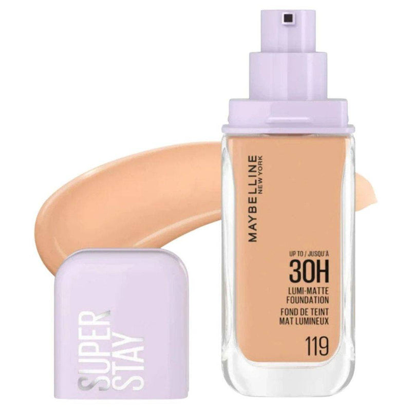 Maybelline Superstay 30H Lumi Matte Foundation 119