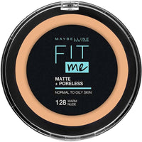 Maybelline Fit Me Matte + Poreless Powder 128 Warm Nude 12g