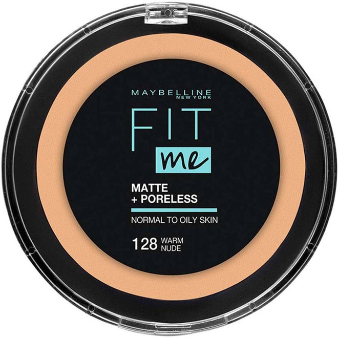 Maybelline Fit Me Matte + Poreless Powder 128 Warm Nude 12g