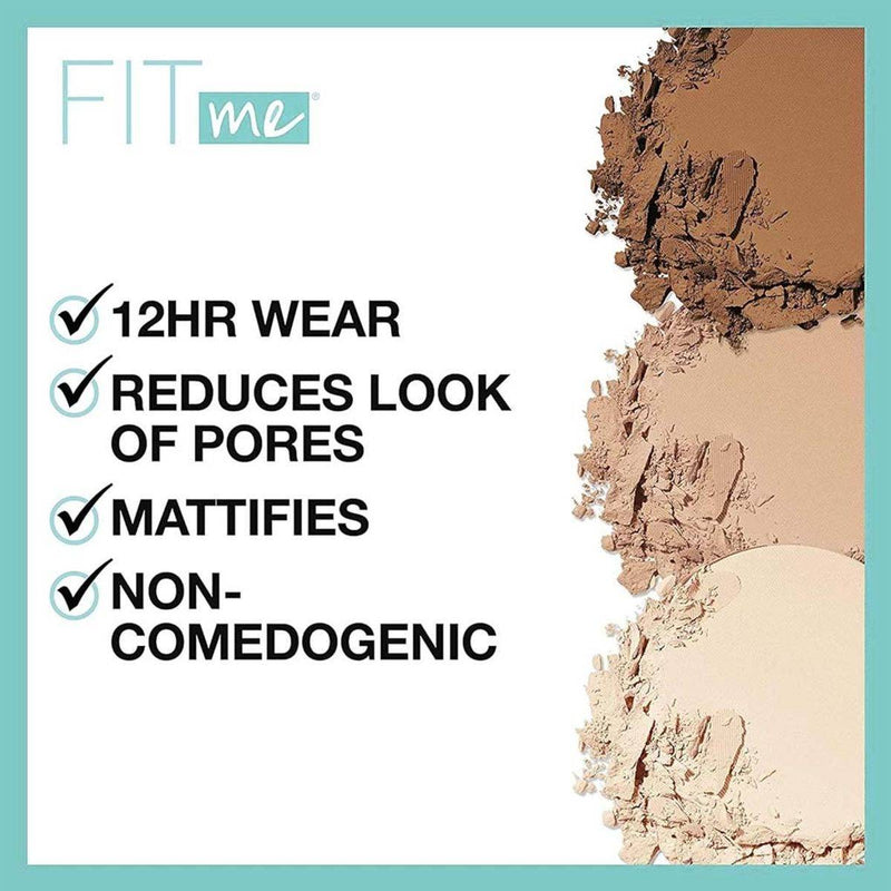 Maybelline Fit Me Matte + Poreless Powder 128 Warm Nude 12g
