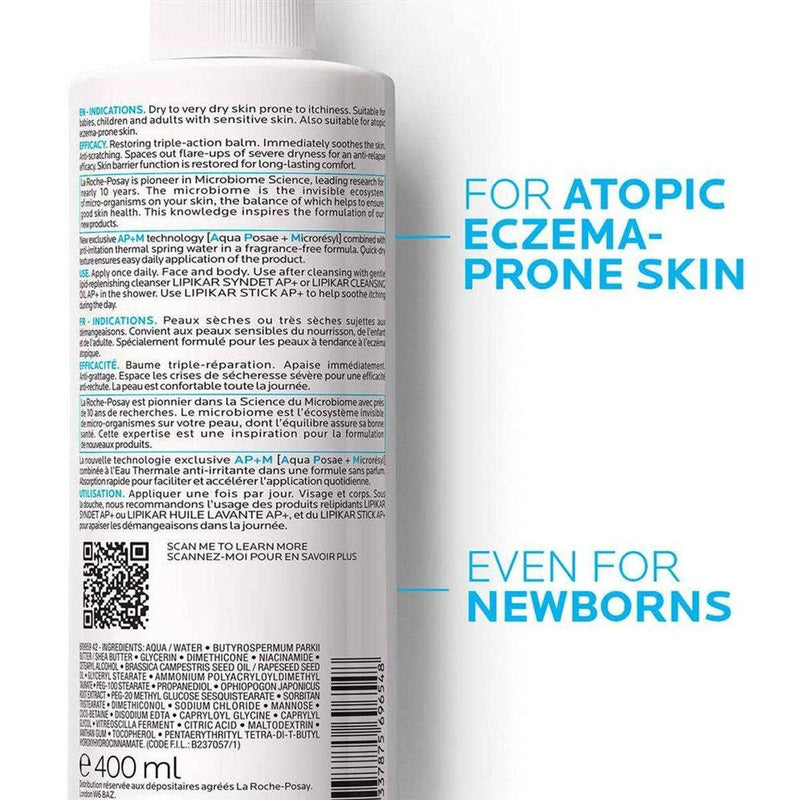 La Roche Posay Lipikar Baume AP+M Body Balm 400ml