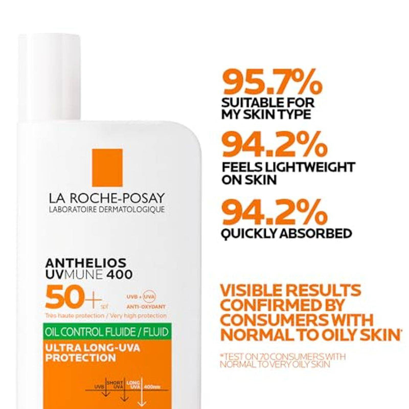 La Roche Posay Anthelios UVMune SPF50+ Invisible Fluid 50ml B1G1 OFFER