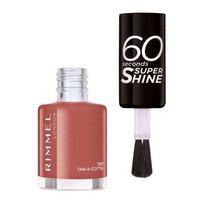 Rimmel 60 Seconds Nail Polish 707 Tan A Cota 8ml