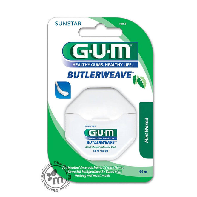 Gum Butlerweave Floss Waxed 55mm