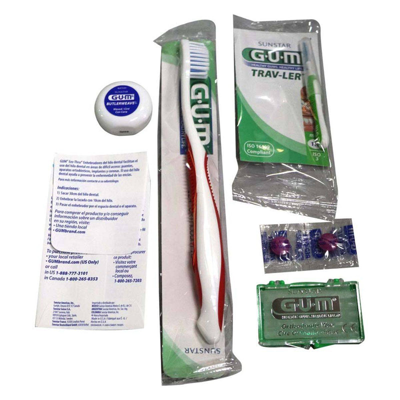 Gum Ortho Gum Care Orthodontic Kit White T9W
