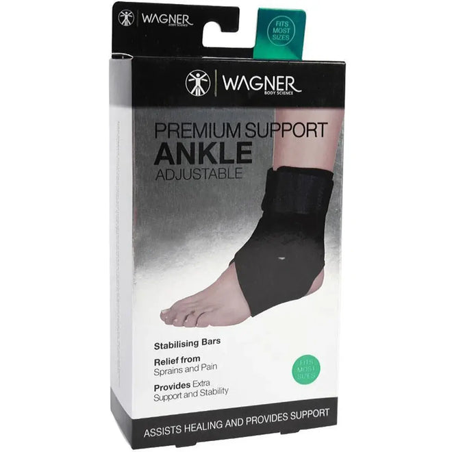 Wagner Body Science Premium Brace Ankle Adjustable Small/Medium