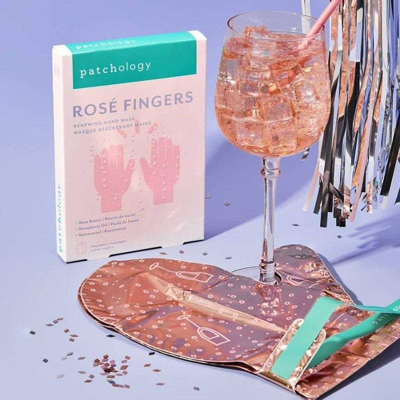 Patchology Rose Fingers Hand Mask 1 Pack