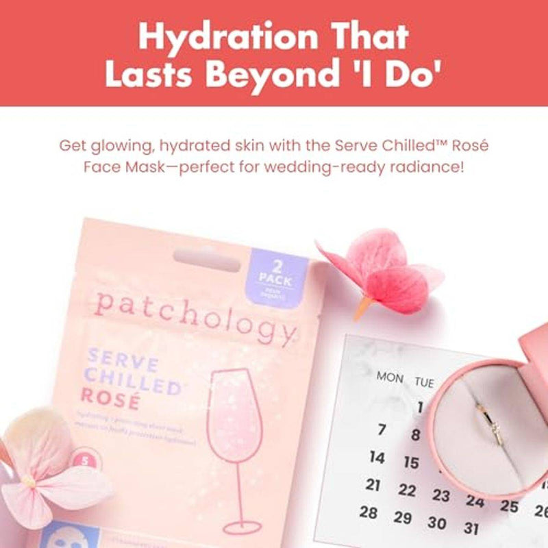 Patchology Serve Chilled Rose Sheet Mask 2 Pack