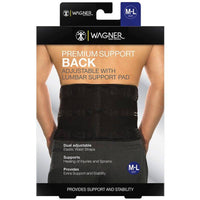 Wagner Body Science Premium Back Support Medium/Large