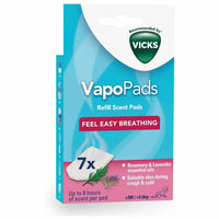Vicks Comforting Vapo Pads Refill Scent Pads Rosemary & Lavender 7 Packs