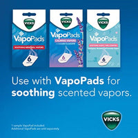 Vicks Humidifier Cool Mist Ultrasonic Mini VUL525E1