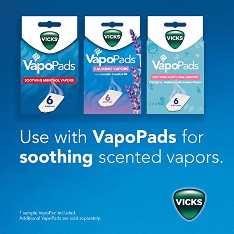 Vicks Humidifier Cool Mist Ultrasonic Mini VUL525E1