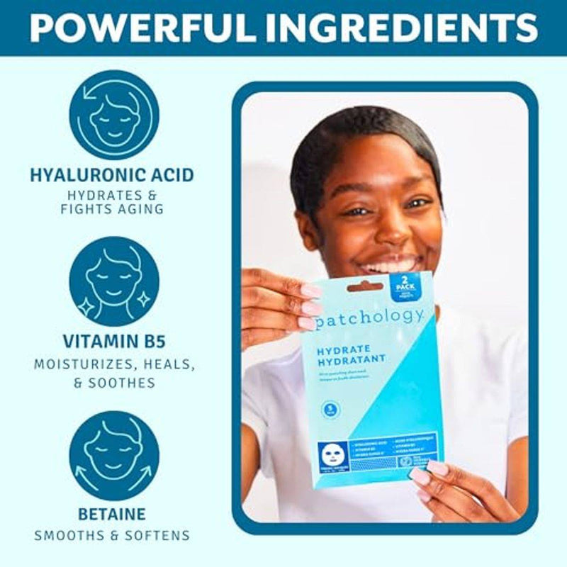 Patchology FlashMasque Hydrate Sheet Mask 1 Pack