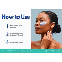 Patchology FlashPatch Restoring Night Eye Gels 1 Pair