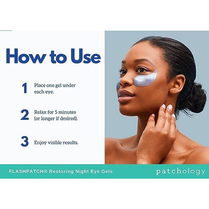 Patchology FlashPatch Restoring Night Eye Gels 1 Pair