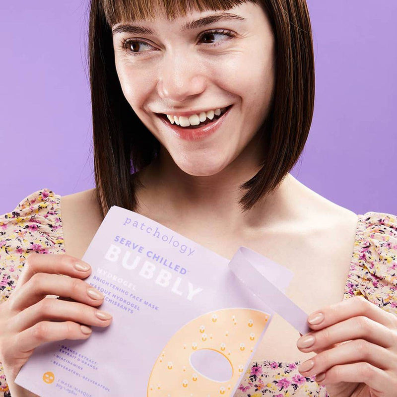 Patchology Hydrogel Bubbly Mask Sheet Mask 1 Pack