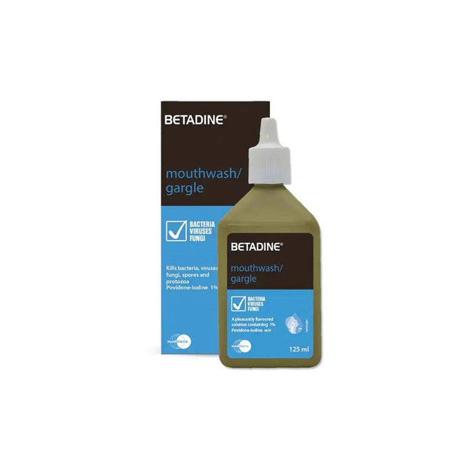 Betadine Gargle & Mouthwash 125ml