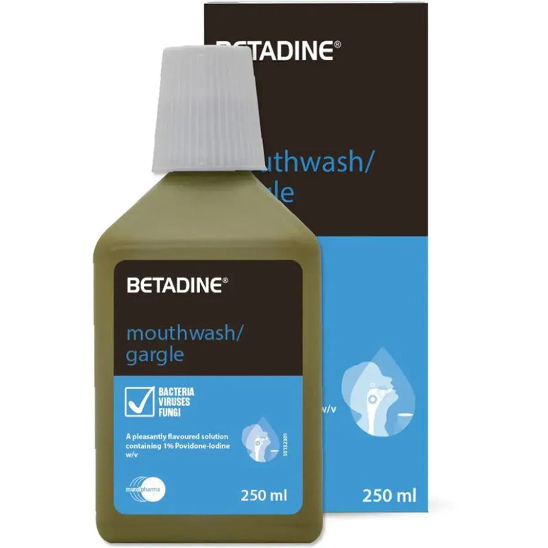 Betadine Gargle & Mouthwash 250ml