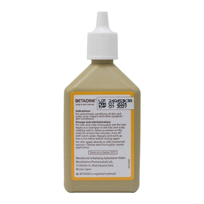 Betadine Scalp & Skin Cleanser 125ml