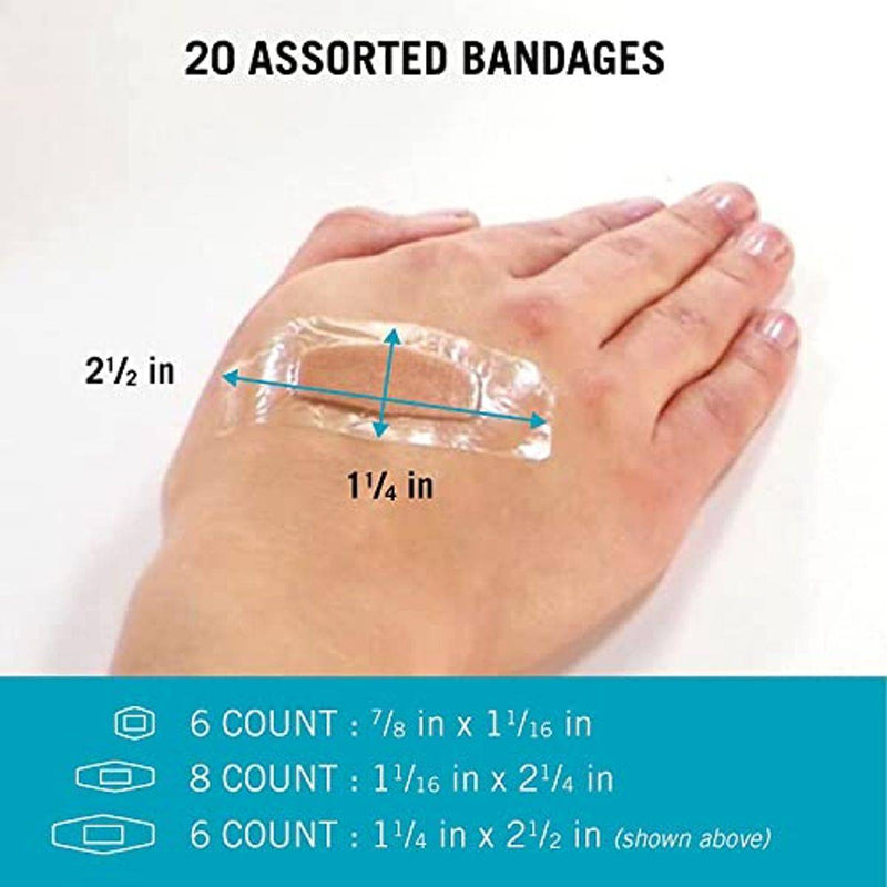 Nexcare Bandages Clear Waterproof 20 Plasters