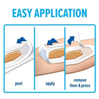 Nexcare Bandages Clear Waterproof Assorted 30 Plasters