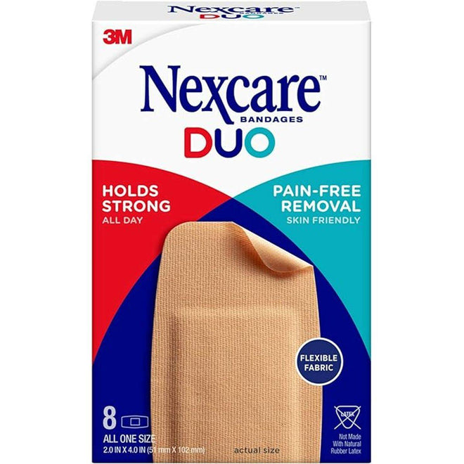 Nexcare Bandages Duo Assorted 8 Plasters