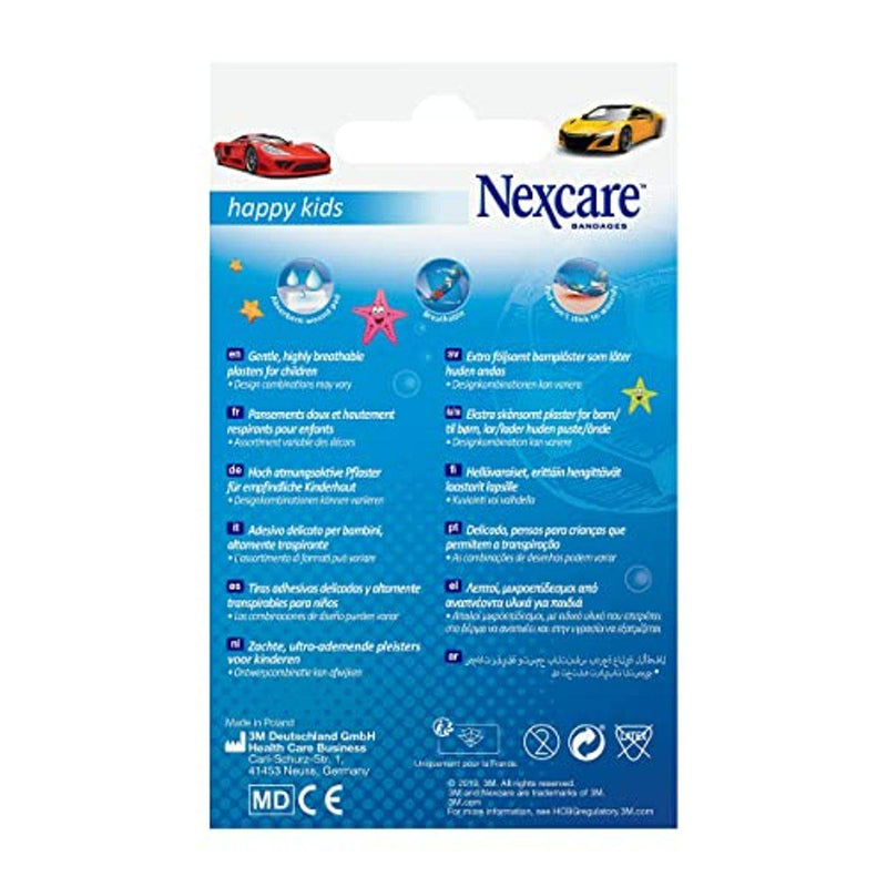 Nexcare Bandages Happy Kids Cool 20 Plasters