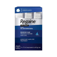 Regaine Men 5% Foam 60g/73ml Triple Pack