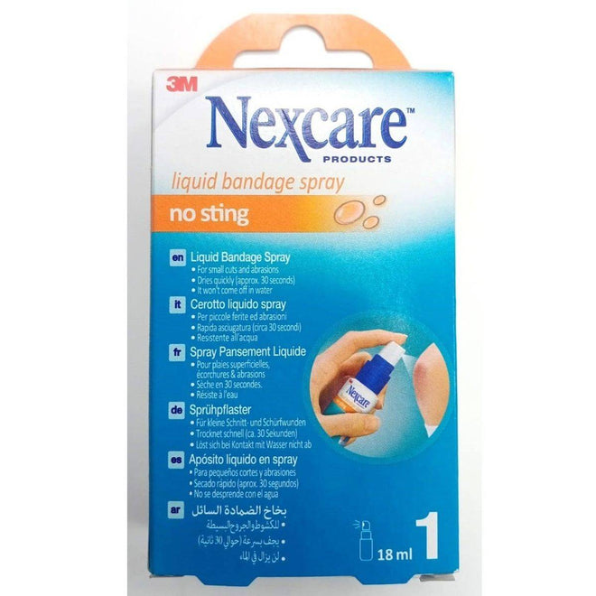 Nexcare Liquid Bandage Spray 18ml