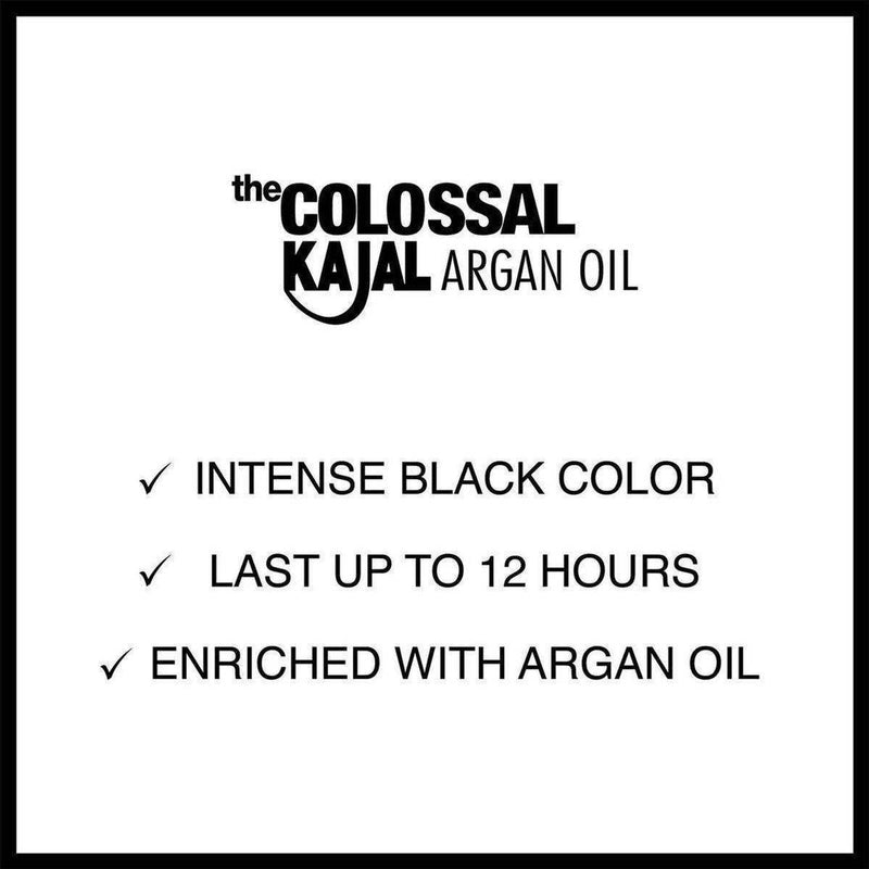 Maybelline Colossal Kajal Argan Oil Khol Eyeliner 01 Black