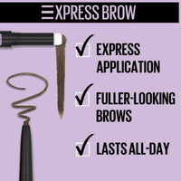 Maybelline Express Brow Satin Duo 05 Black Brown