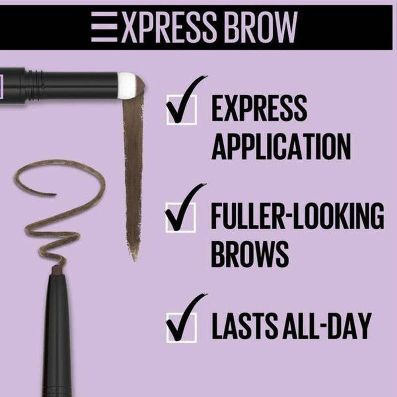 Maybelline Express Brow Satin Duo 05 Black Brown