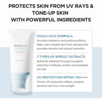 Skin1004 Madagascar Centella Hyalu-Cica Water-Fit Sun Serum SPF50+ 50ml