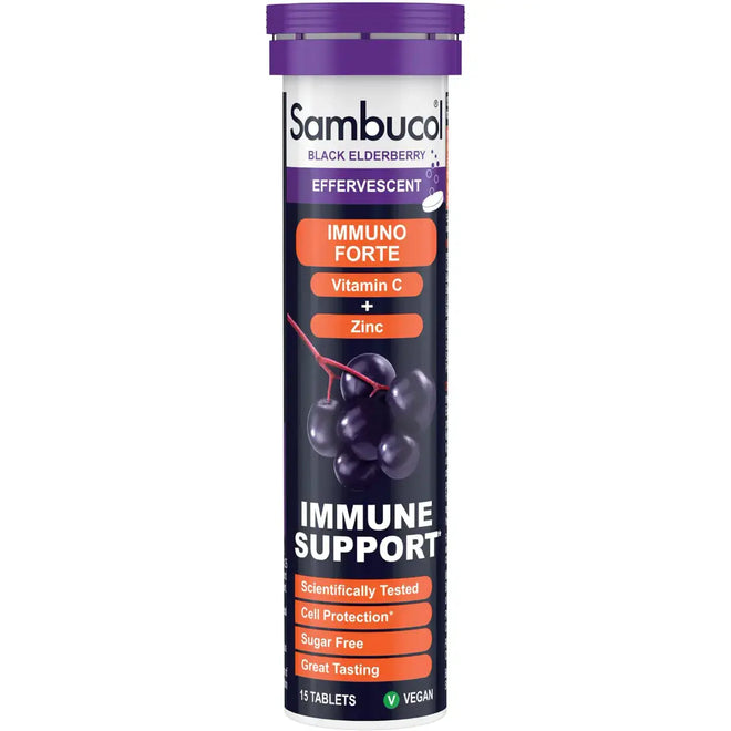 Sambucol Immuno Forte Effervescent 15 Tablets