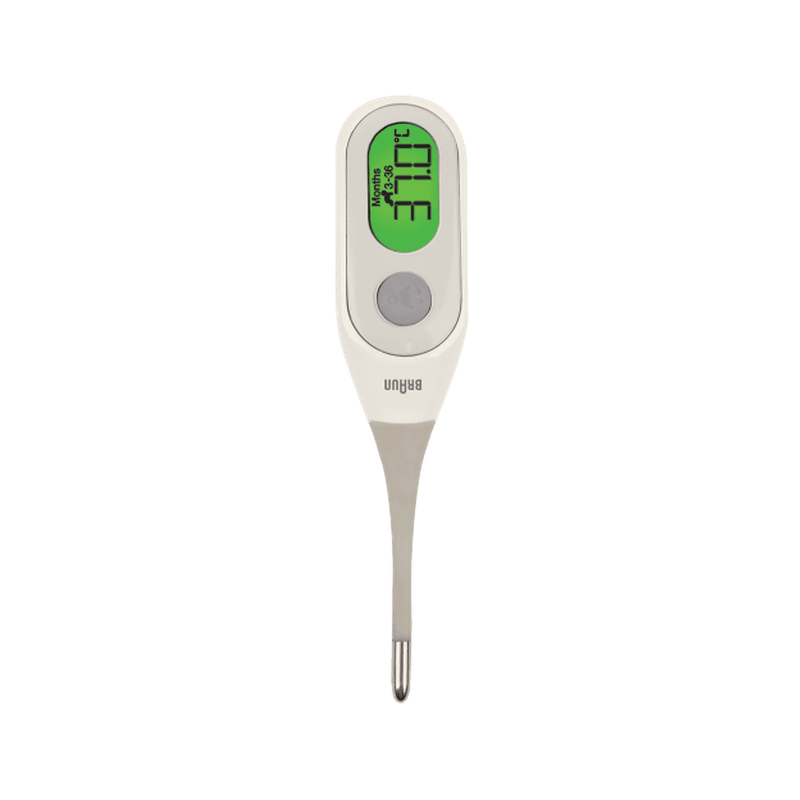 Braun Axillary Digital Thermometer Age Precision PRT2000 White