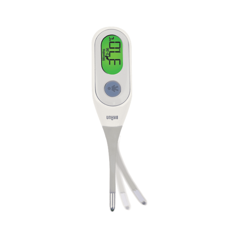 Braun Axillary Digital Thermometer Age Precision PRT2000 White