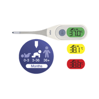 Braun Axillary Digital Thermometer Age Precision PRT2000 White