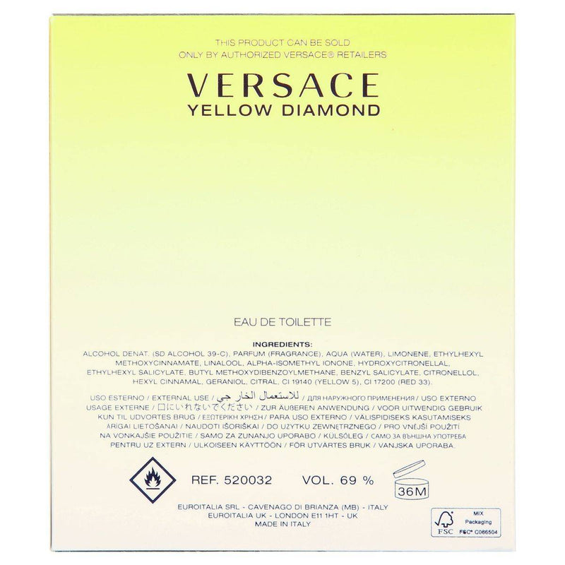 Versace Yellow Diamond (W) EDT 90ml
