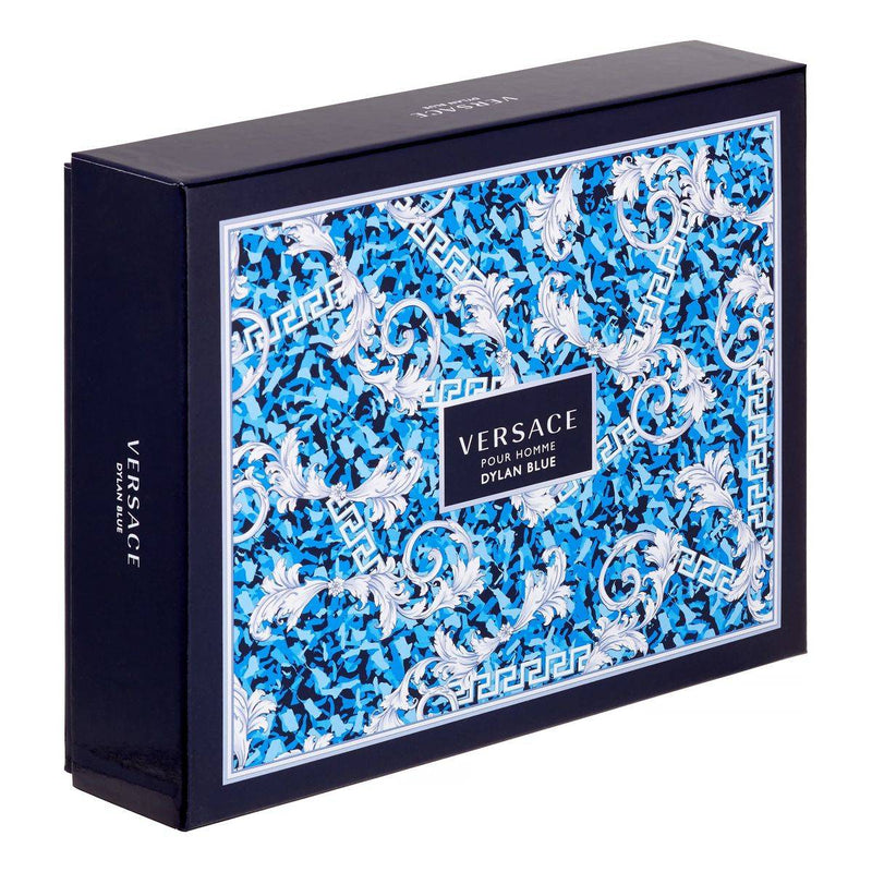 Versace Pour Homme Dylan Blue (M) Set EDT 50ml + Aftershave Balm 50ml + Perfume Bath & Shower Gel 50ml