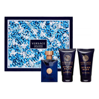 Versace Pour Homme Dylan Blue (M) Set EDT 50ml + Aftershave Balm 50ml + Perfume Bath & Shower Gel 50ml