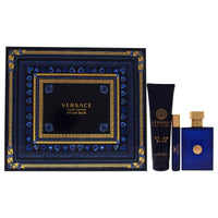 Versace Pour Homme Dylan Blue (M) Set EDT 100ml + EDT 10ml Travel Spray + Bath & Showergel 150ml