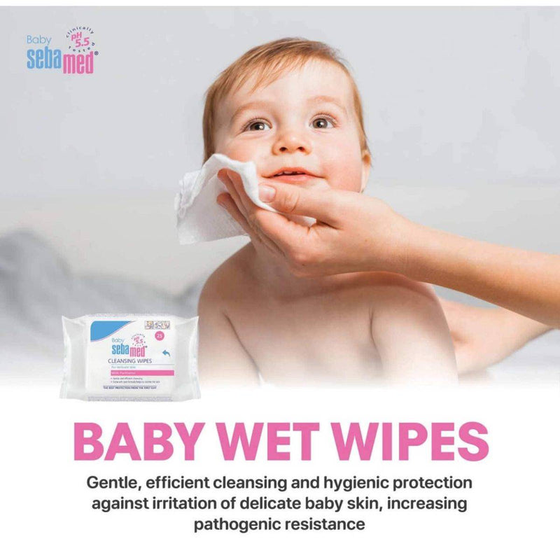 Sebamed Baby Cleansing Wipes 25 Sheets