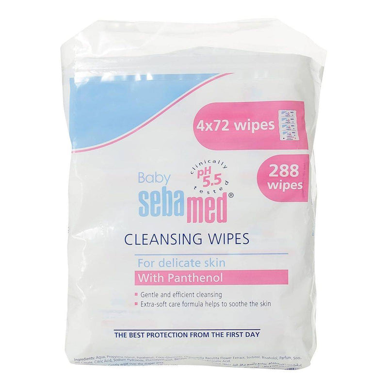 Sebamed Baby Cleansing Wipes 288 Sheets