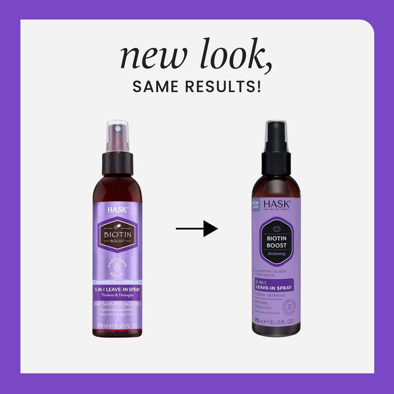 Hask Biotin Boost 5 In 1 Leave In Spray 175ml
