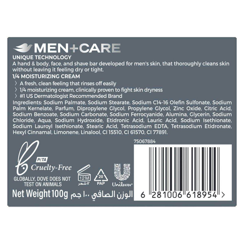Dove Men + Care Bars Extra Fresh 100g