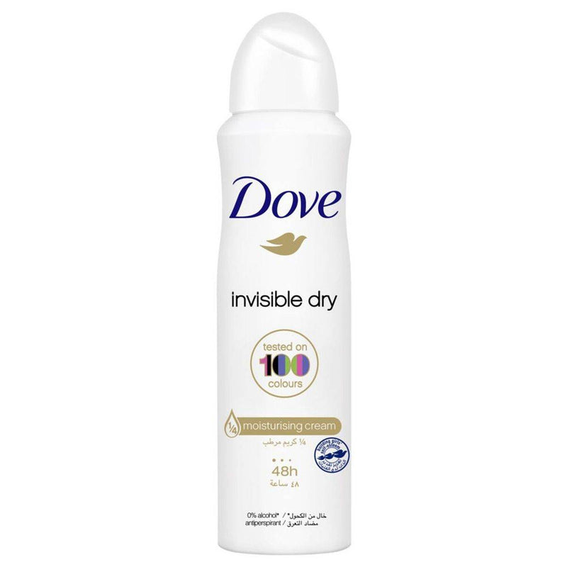 Dove Antiperspirant Deodorant Spray Invisible Dry 150ml